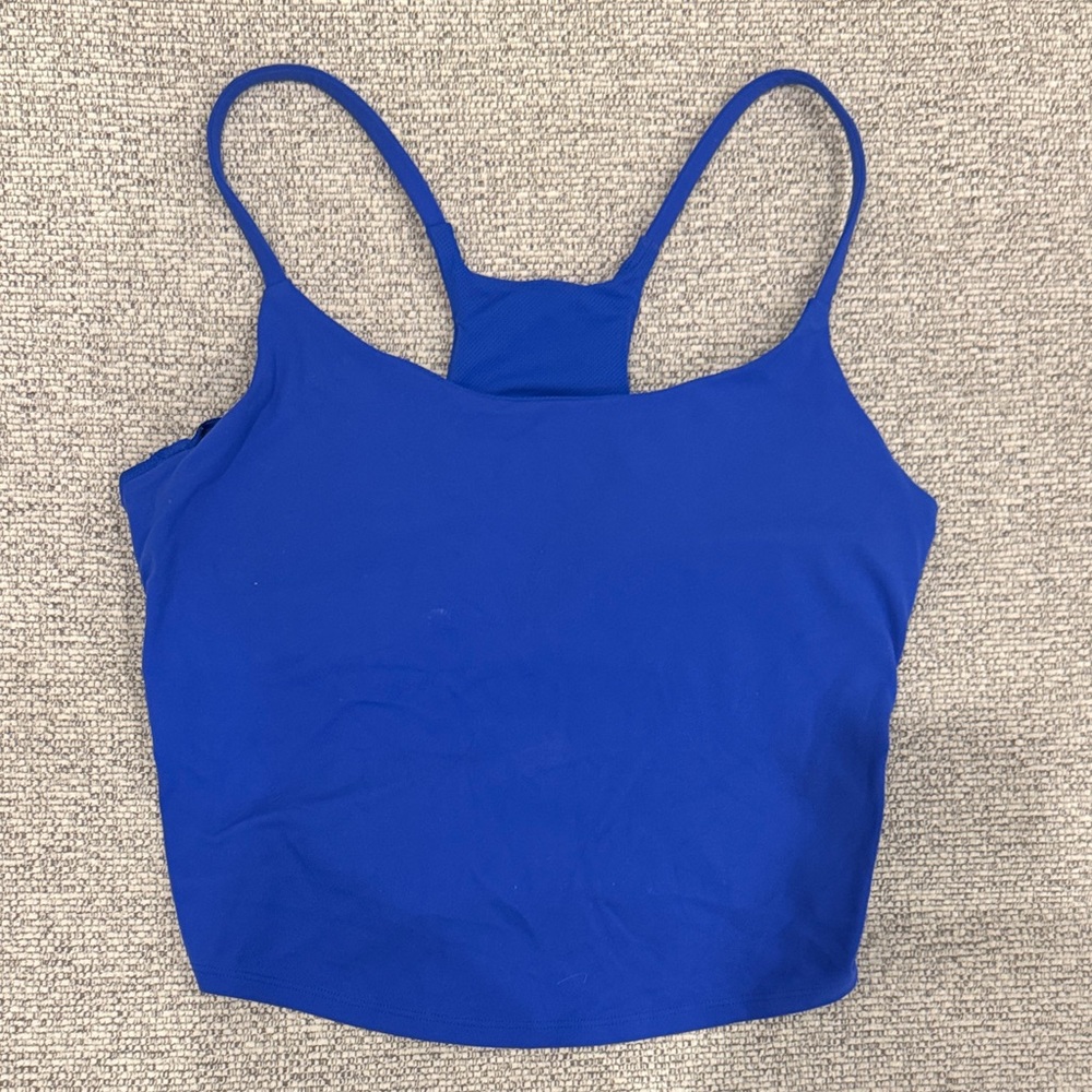 All in Motion Royal Blue Spaghetti Strap Top